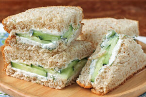 cucumber-sandwich - ساندویچ خیار