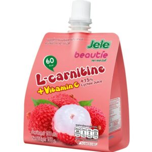 نوشیدنی ژله ای Jele با طعم لیچی حاوی الکارنتین و ویتامین C
