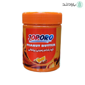 کره بادام زمینی بدون قند پرتقالی
