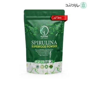 پودر جلبک اسپیرولینا خوراکی آلگوتب 100 گرم