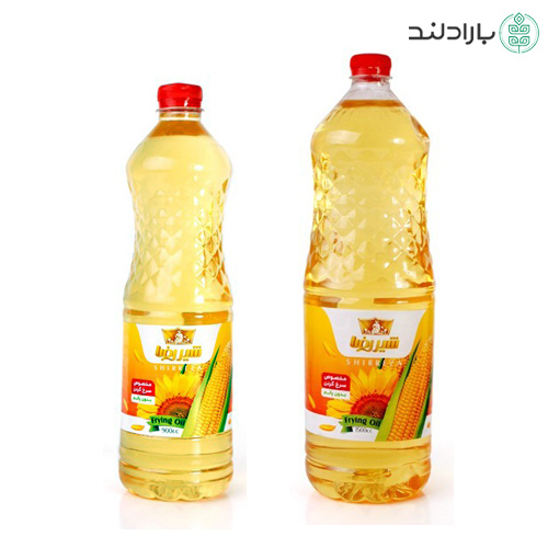 روغن سرخ کردنی ذرت و آفتابگردان و کانولا شیررضا