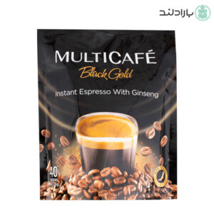 اسپرسو فوری حاوی جنسینگ بلک گلد مولتی کافه