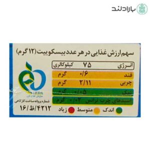 بیسکویت پروتئینی حاوی آرد جودوسر و کینوا جوپرو – 380 گرم