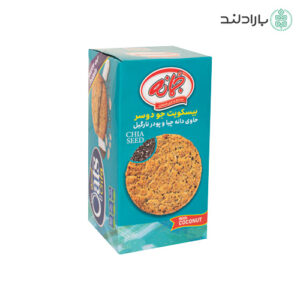 بیسکویت جودوسر حاوی دانه چیا جمانه 185 گرمی
