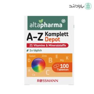 قرص مولتی ویتامین و مینرال A-Z دپوت آلتافارما
